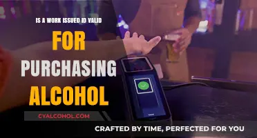 Work IDs: Valid for Alcohol Purchase?