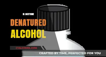 Is Acetone Denatured Alcohol? Understanding the Key Differences and Uses