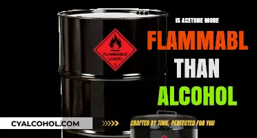 Acetone vs. Alcohol: Which Flammable Solvent Poses Greater Risk?