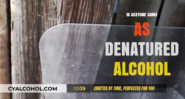 Acetone vs. Denatured Alcohol: Understanding the Key Differences