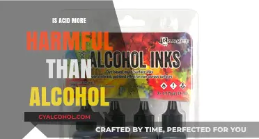 Acid vs. Alcohol: Uncovering the More Harmful Substance and Why