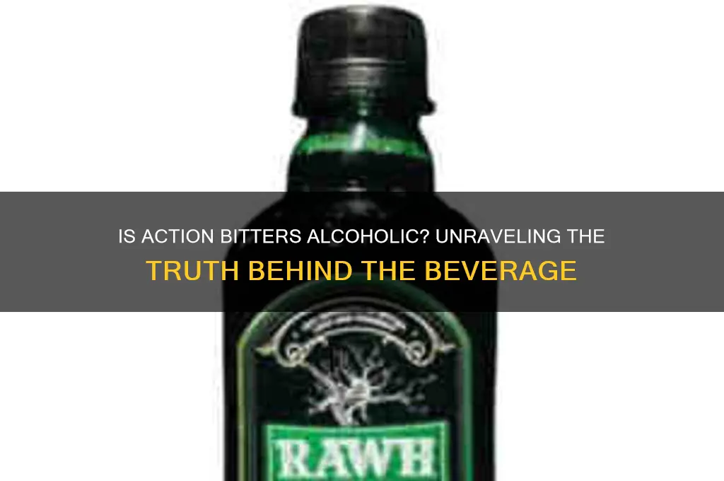 is action bitters alcoholic