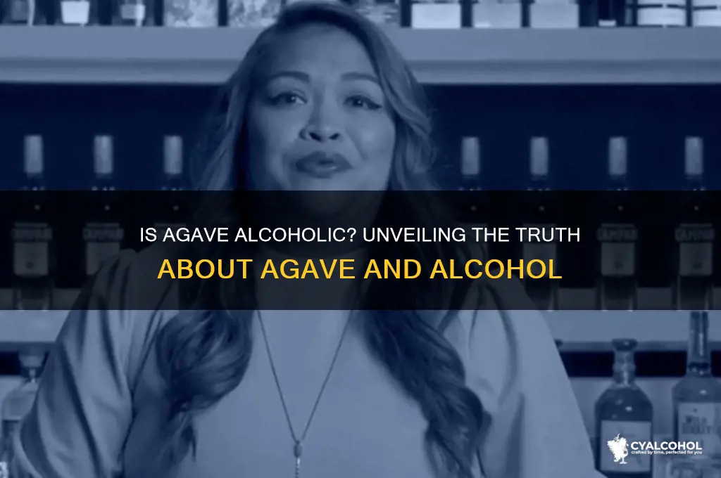 is agave got alcohol