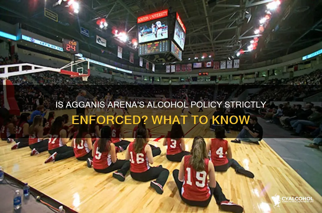 is agganis alcohol enforced