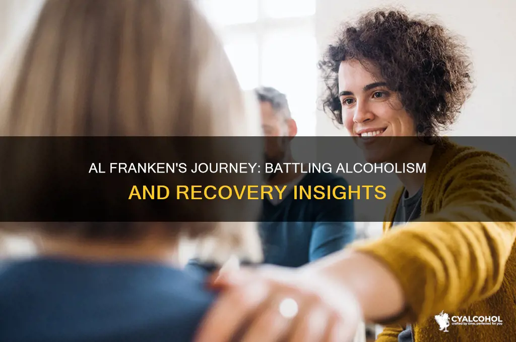 is al franken a recovering alcoholic