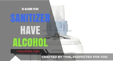 Does Alcare Plus Sanitizer Contain Alcohol? A Detailed Analysis
