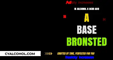 Is Alcohol an Acid or Base? Exploring Bronsted's Theory