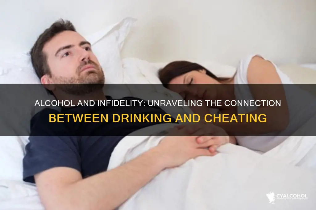 is alcohol a catalyst for cheating
