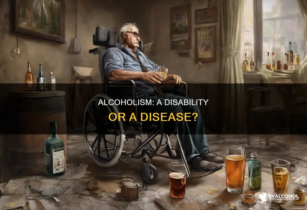 is alcohol a disease which qualifes for ss disability