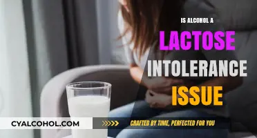 Alcohol and Lactose Intolerance: Unraveling the Connection and Concerns