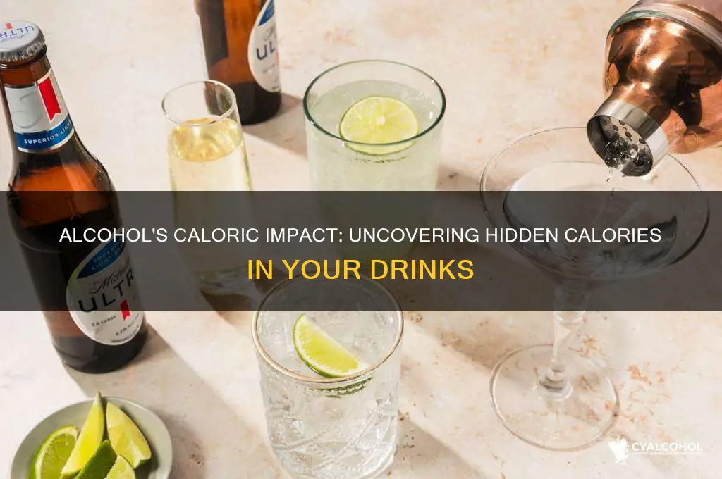 is alcohol a lot of calories