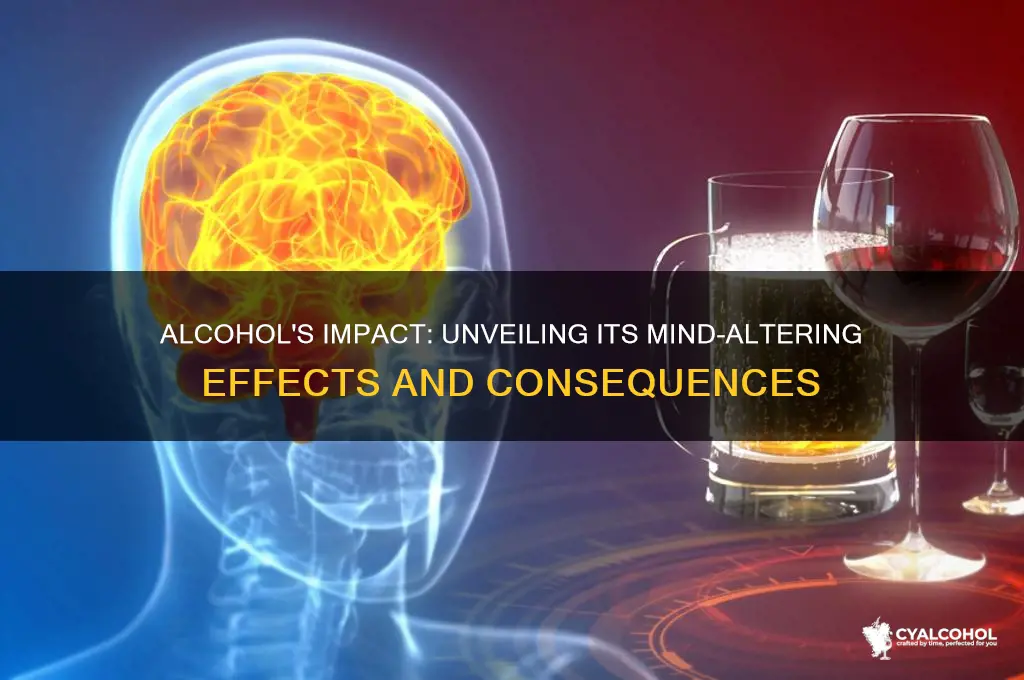 is alcohol a mind altering substance