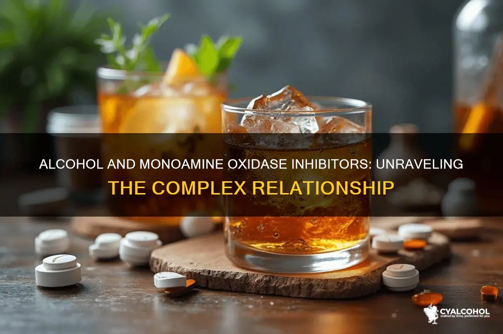 is alcohol a monoamine oxidase inhibitor