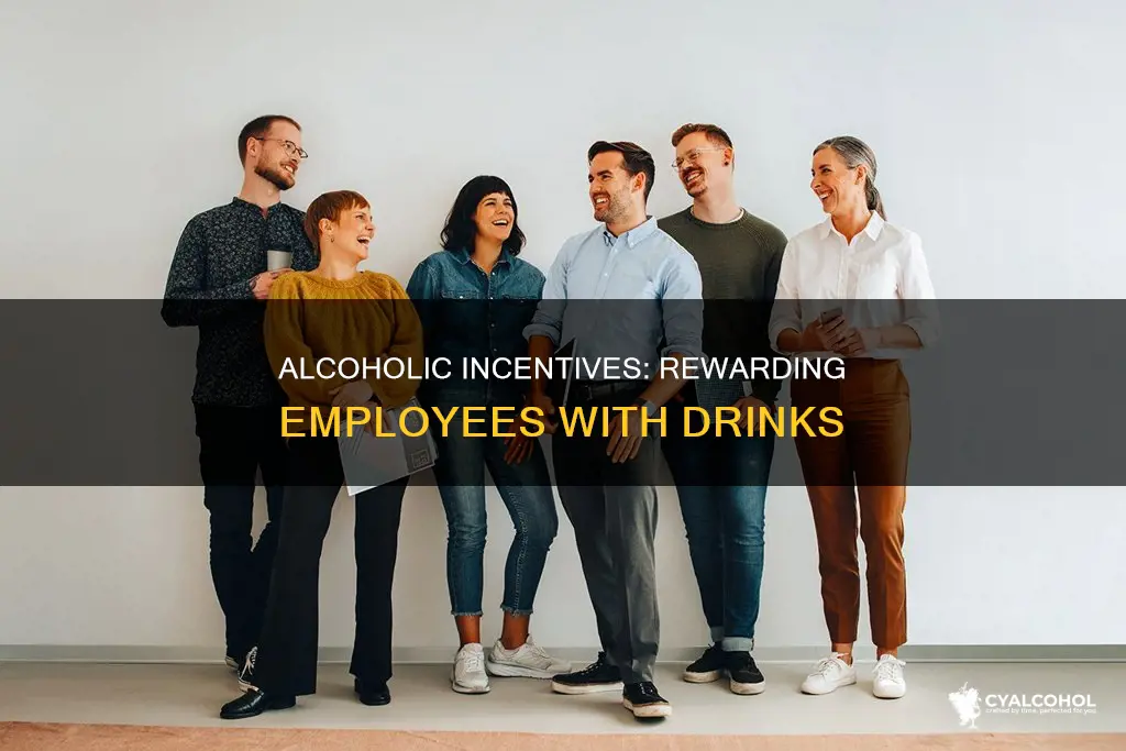 is alcohol a non-monetary employee incentive awards example