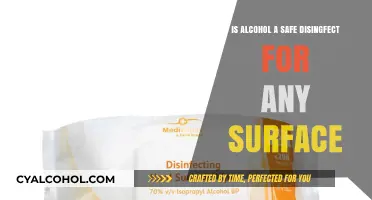 Alcohol: A Safe Disinfectant for All Surfaces?