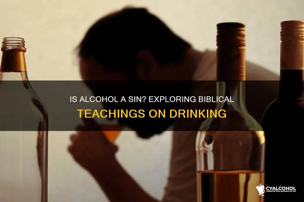 is alcohol a sin in bible