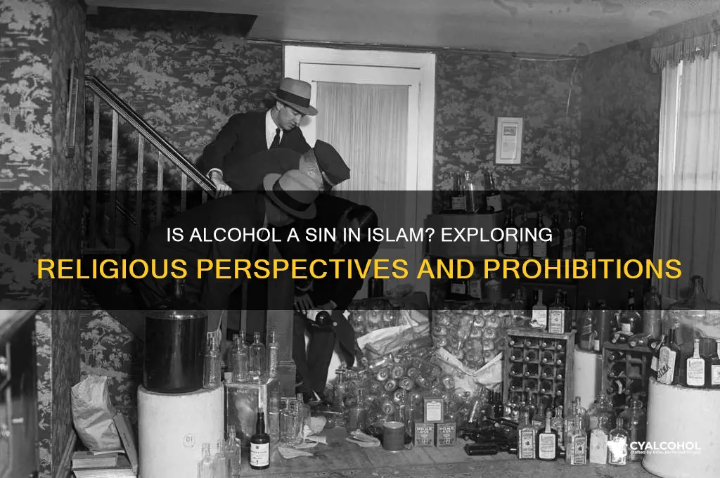 is alcohol a sin in islam