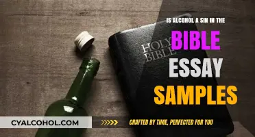 Alcohol and Sin: Biblical Perspective