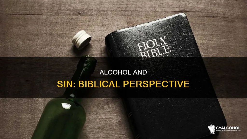 is alcohol a sin in the bible essay samples