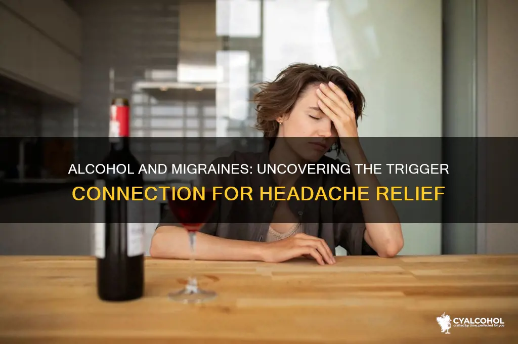 is alcohol a trigger for migraines