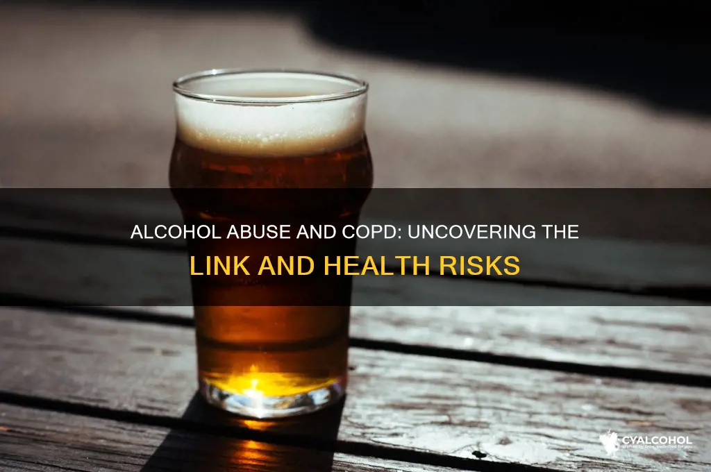 is alcohol abuse associated with copd