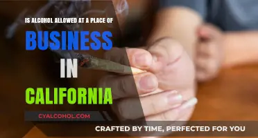 Alcohol at Work: California's Rules