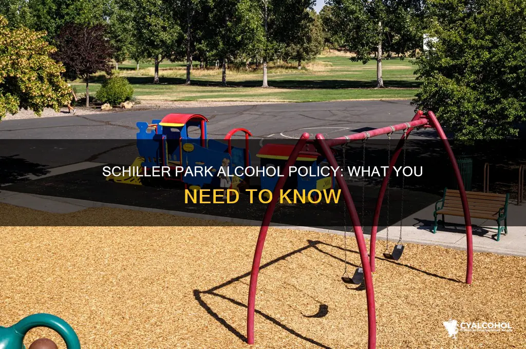 is alcohol allowed at schiller park