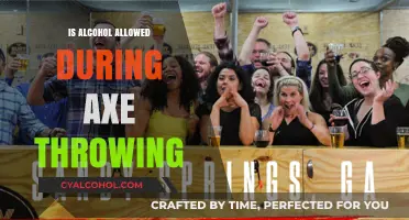 Can You Drink Alcohol While Axe Throwing? Safety Rules Explained