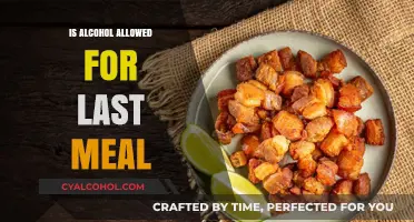 Last Meal Requests: Does Alcohol Make the Final Cut?