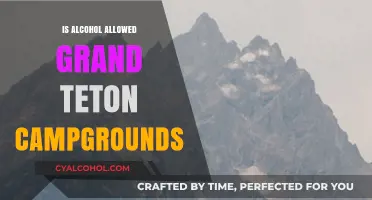Can You Drink Alcohol in Grand Teton Campgrounds? Rules Explained