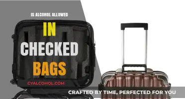 Can You Pack Alcohol in Checked Luggage? TSA Rules Explained