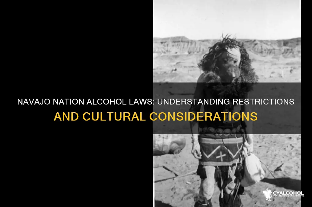 is alcohol allowed in navajo nation