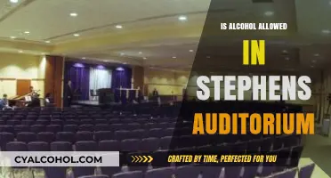 Alcohol Policy at Stephens Auditorium: What You Need to Know