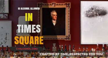 Can You Drink Alcohol in Times Square? NYC Rules Explained