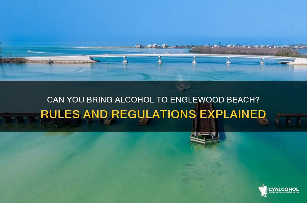 is alcohol allowed on englewood beach