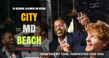 Alcohol on Ocean City MD Beach: What's Allowed?