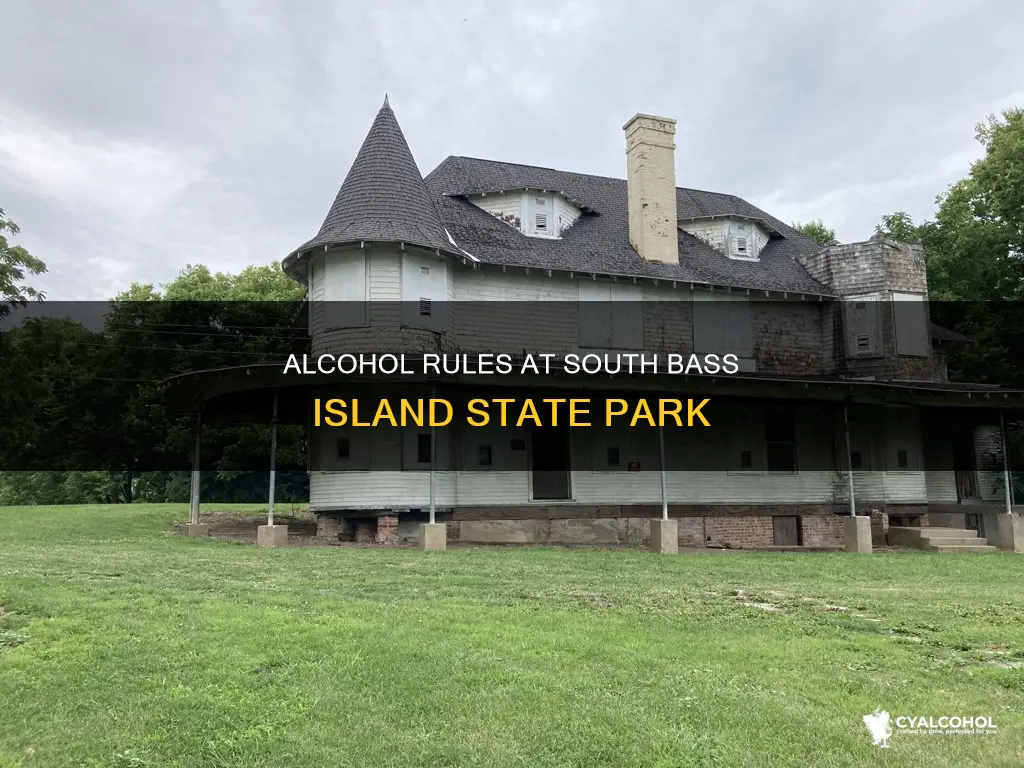is alcohol allowed on south bass island state park
