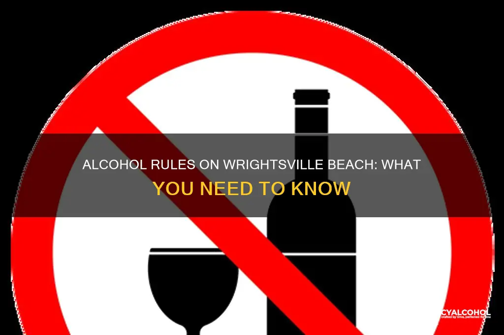 is alcohol allowed on wrightsville beach