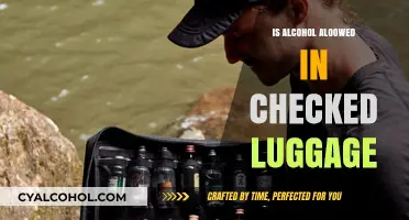 Can You Pack Alcohol in Checked Luggage? TSA Rules Explained