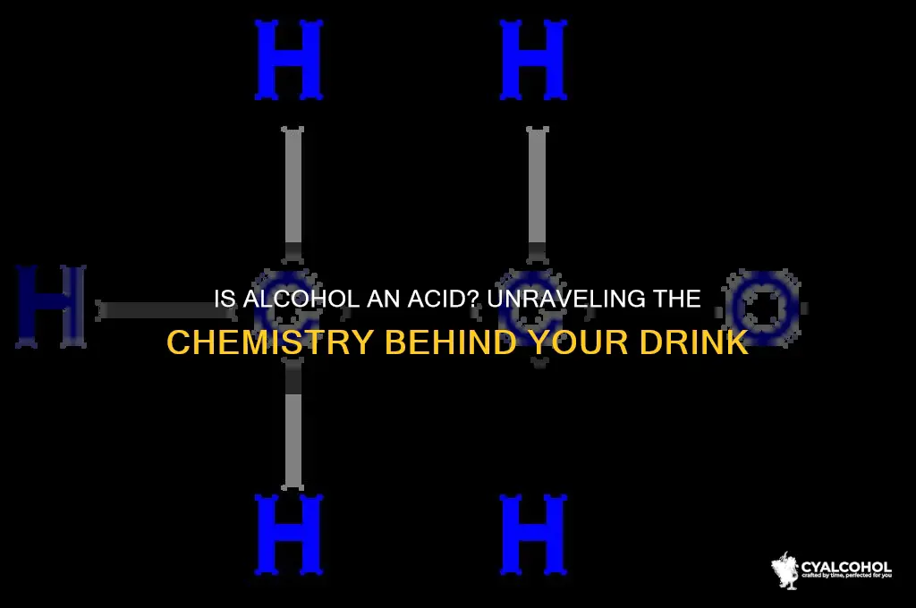 is alcohol an acid
