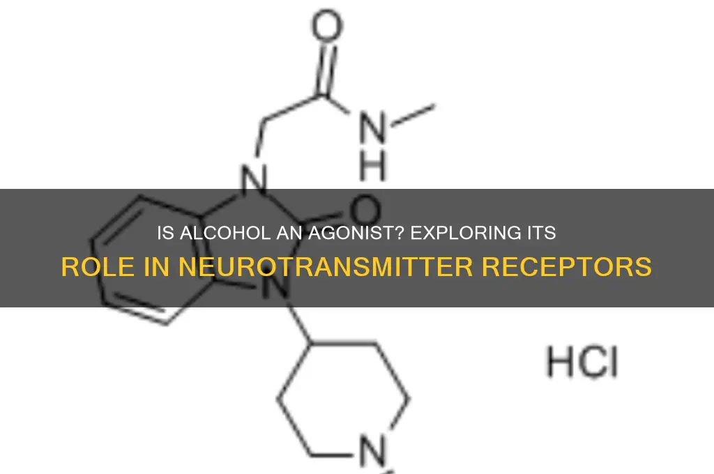 is alcohol an agonist
