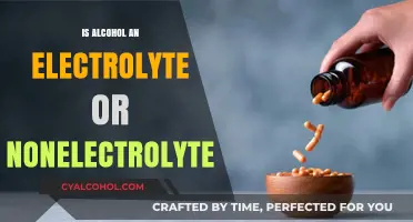 Alcohol's Role: Electrolyte or Nonelectrolyte? Unraveling the Chemistry