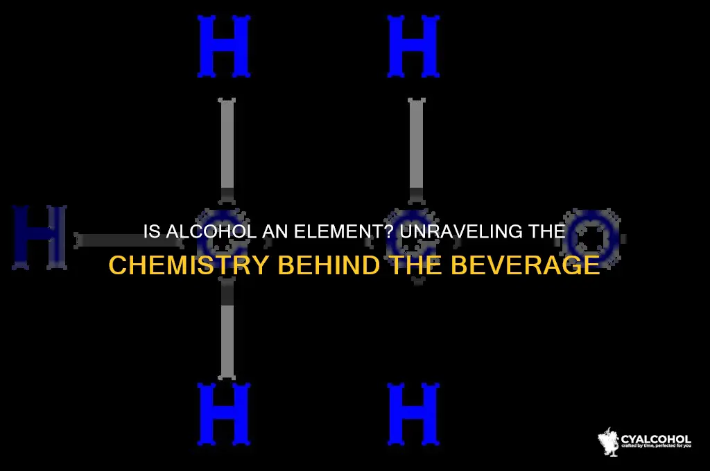 is alcohol an element