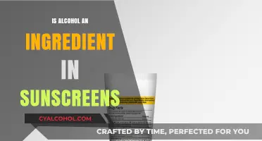 Alcohol in Sunscreens: Fact or Fiction? Uncovering the Truth