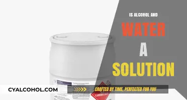 Is Alcohol and Water a Solution? Exploring Mixtures and Chemistry
