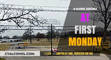 Is Alcohol Sold at First Monday Trade Days in Canton, Texas?