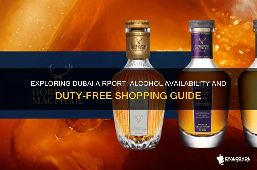 is alcohol available in dubai airport
