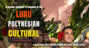 Alcohol Availability at Luau Polynesian Cultural Explored