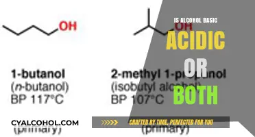 Is Alcohol Basic, Acidic, or Both? Unraveling the Chemical Mystery