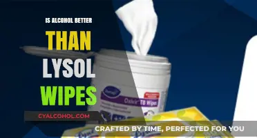 Alcohol vs. Lysol Wipes: Which Disinfectant is More Effective?